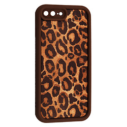 Чохол (накладка) Apple iPhone 7 Plus / iPhone 8 Plus, Leopard, Brown 1, Коричневий