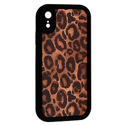 Чохол (накладка) Apple iPhone XR, Leopard, Чорний
