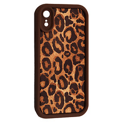 Чохол (накладка) Apple iPhone XR, Leopard, Brown 1, Коричневий