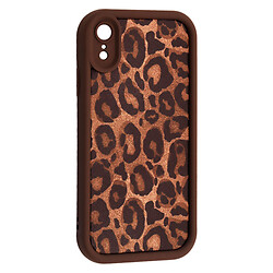 Чехол (накладка) Apple iPhone XR, Leopard, Brown 4, Коричневый