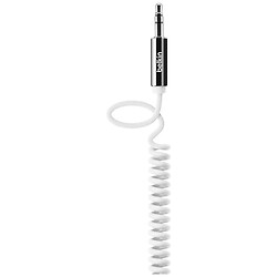 AUX кабель Belkin AV10126cw06-WHT, 1.8 м., 3,5 мм., Белый