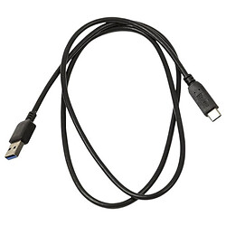 Кабель PowerPlant CA910816, Type-C, 1.0 м., Черный
