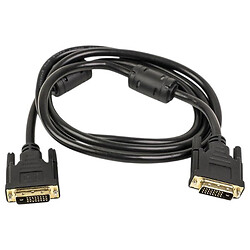 Кабель PowerPlant CA910854, DVI-D, 1.5 м., Черный
