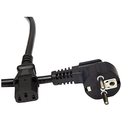 Кабель питания PowerPlant CC360321, 2.0 м., Черный