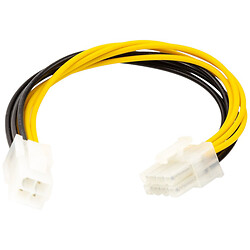 Переходник PowerPlant CA913077, 0.2 м., 4 pin, 8 pin