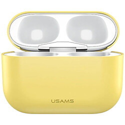 Футляр для наушников Apple AirPods Pro, USAMS, Желтый