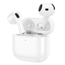 Bluetooth-гарнітура Hoco EW85, Стерео, Білий