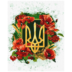 Картина по номерам "Цветущий трезубец", Ідейка