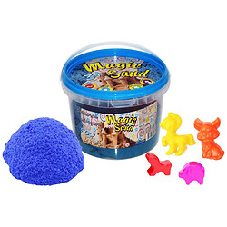 Кінетичний пісок "Magic Sand", 500 г, з формами, Strateg