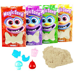 Кинетический песок "Magic sand", классический, 1 кг, Strateg