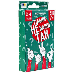 Настільна гра "Тільки не кажи так", укр, Strateg