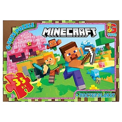 Пазлы из серии "Minecraft", (Майнкрафт), 35 эл., Gtoys