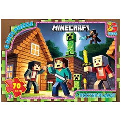 Пазли із серії "Minecraft", (Майнкрафт), 70 ел., Gtoys