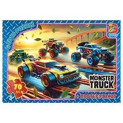 Пазлы из серии "Монстер траки", 70 эл., Gtoys