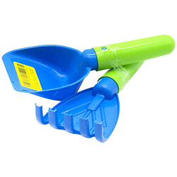 Песочный набор "Лопатка и грабли", Tigres