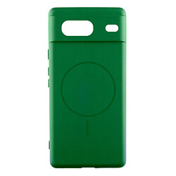 Чехол (накладка) Google Pixel 7, Air Beats, MagSafe, Dark Green, Зеленый