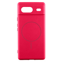 Чохол (накладка) Google Pixel 7, Air Beats, Rose Red, MagSafe, Червоний