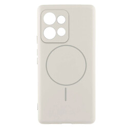 Чохол (накладка) Motorola XT2409 Edge 50 Neo, Air Beats, MagSafe, Білий