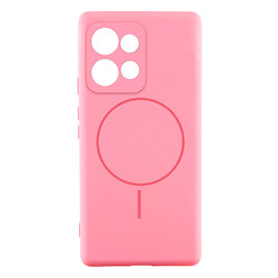 Чохол (накладка) Motorola XT2409 Edge 50 Neo, Air Beats, MagSafe, Light Pink, Рожевий
