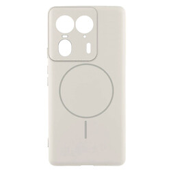Чехол (накладка) Motorola Edge 50 Ultra, Air Beats, MagSafe, Белый