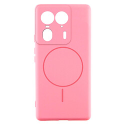Чохол (накладка) Motorola Edge 50 Ultra, Air Beats, Light Pink, MagSafe, Рожевий