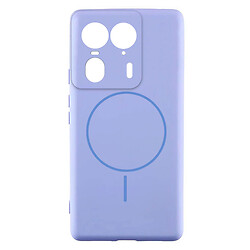 Чехол (накладка) Motorola Edge 50 Ultra, Air Beats, MagSafe, Dasheen, Сиреневый