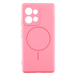 Чохол (накладка) Motorola Edge 50, Air Beats, MagSafe, Light Pink, Рожевий