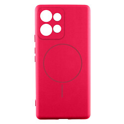 Чехол (накладка) Motorola XT2437 Moto G75, Air Beats, MagSafe, Rose Red, Красный