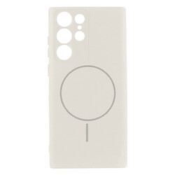 Чехол (накладка) Samsung S918 Galaxy S23 Ultra, Air Beats, MagSafe, Белый