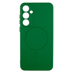 Чохол (накладка) Samsung S721 Galaxy S24 FE, Air Beats, MagSafe, Dark Green, Зелений