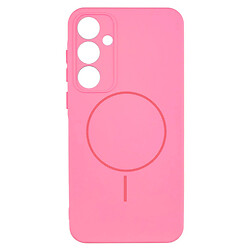 Чехол (накладка) Samsung Galaxy S24, Air Beats, MagSafe, Light Pink, Розовый