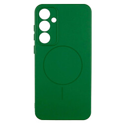 Чохол (накладка) Samsung Galaxy S25, Air Beats, Dark Green, MagSafe, Зелений