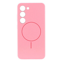 Чехол (накладка) Samsung Galaxy S25 Plus, Air Beats, MagSafe, Light Pink, Розовый