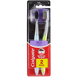 Набор зубных щеток COLGATE High Density Charcoal