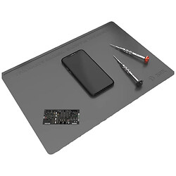 Килимок силіконовий 2UUL ST83, 400 x 280 мм., Сірий