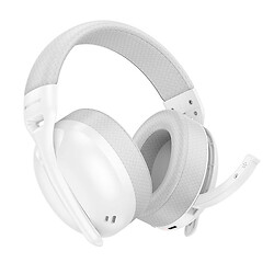 Bluetooth-гарнітура Borofone BO30 Magic, Стерео, Білий