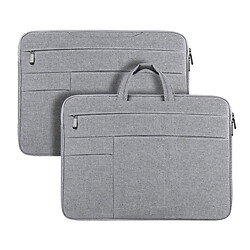 Для ноутбука Dux Ducis LBTD Multi-Pocket Handbag, Light Grey, Сірий