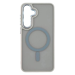 Чохол (накладка) Samsung Galaxy S25, Color Chrome Case, MagSafe, Сірий