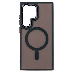 Чохол (накладка) Samsung Galaxy S25 Ultra, Color Chrome Case, MagSafe, Чорний