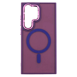Чохол (накладка) Samsung Galaxy S25 Ultra, Color Chrome Case, MagSafe, Dark Purple, Фіолетовий