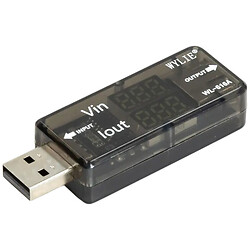 Тестер напруги та струму USB-зарядки Wylie WL-616A