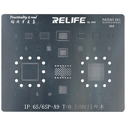 Трафарет BGA RELIFE RL-044 A9 CPU Apple iPhone 6S / iPhone 6S Plus