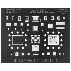 Трафарет BGA RELIFE RL-044 A10 CPU Apple iPhone 7 / iPhone 7 Plus
