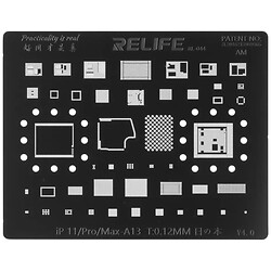 Трафарет BGA RELIFE RL-044 A13 Apple iPhone 11 / iPhone 11 Pro / iPhone 11 Pro Max