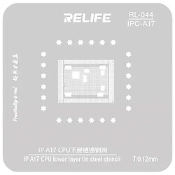 Трафарет BGA RELIFE RL-044 IPC-A17