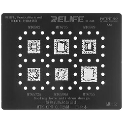 Трафарет BGA RELIFE RL-044 MU2
