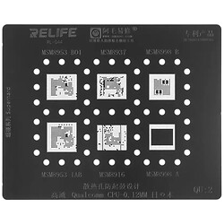 Трафарет BGA RELIFE RL-044 QU2 CPU