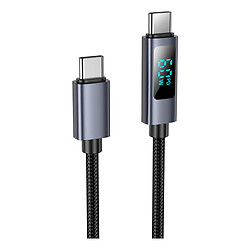 USB кабель Hoco X112 Favor, Type-C, 1.0 м., Чорний