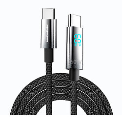 USB кабель WUW X214, Type-C, 1.0 м., Черный