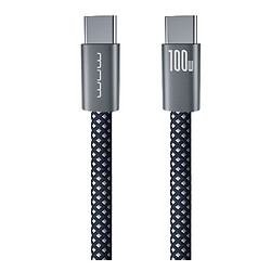 USB кабель WUW X216, Type-C, 1.5 м., Серый